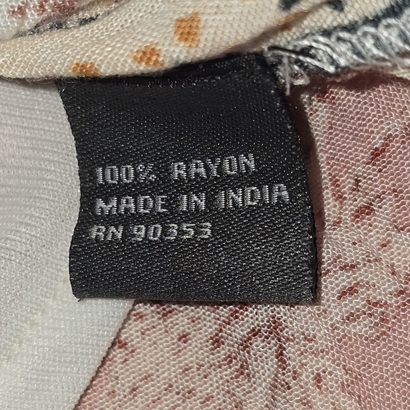 J. GLEE BOHO CROCHETED MULTICOLORED DRESS TUNIC WOMENS  SIZE SMALL - Picture 5 of 6